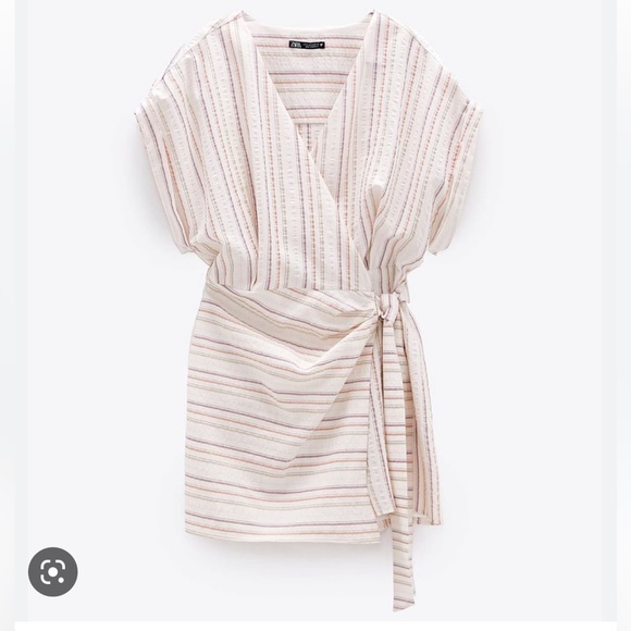 Zara striped jumpsuit dress - Picture 2 of 12